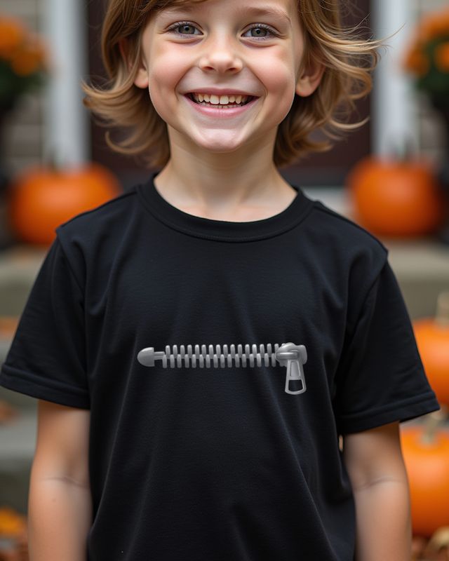 Zipped Mouth - Funny Zip It Design for Secret Keepers โ T-Shirt