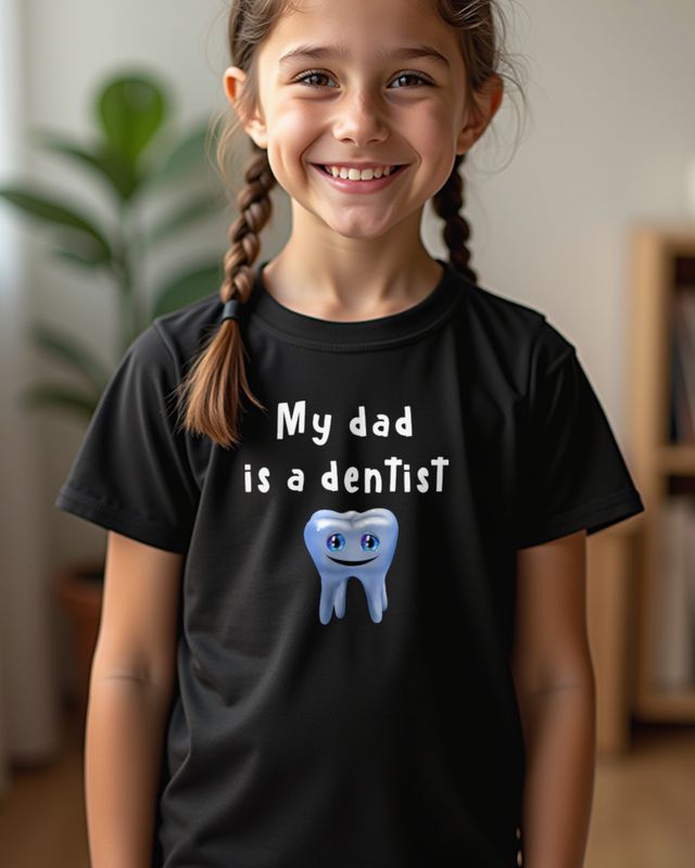 My Dad Is a Dentist - Proud Kid of a Dentist Dad – T-Shirt