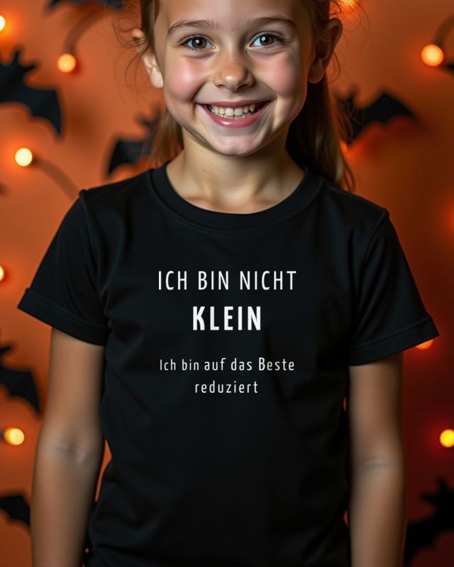 Nicht klein sondern auf das Beste reduziert - Spruch