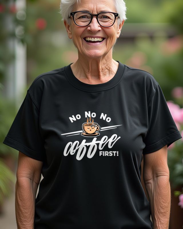 No No No Coffee Shirt - Funny for Office and Home Office β T-Shirt
