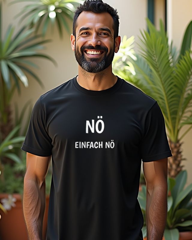 Nö einfach Nö - Lustiger Spruch für Neinsager – T-Shirt