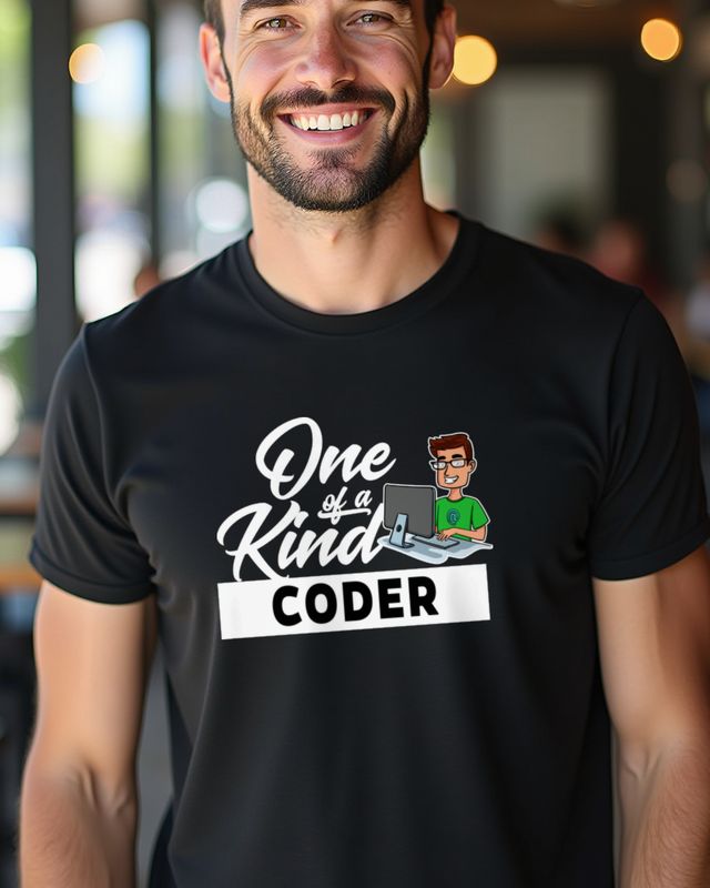 One Of A Kind Coder - Einzigartiger Programmierer – T-Shirt