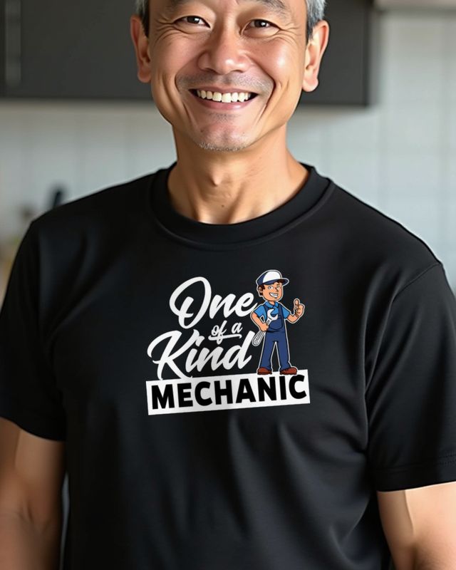 One of a Kind Mechanic - Einzigartiger Mechaniker Shirt – T-Shirt