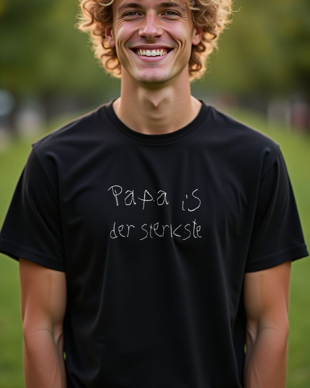 Papa ist der Stärkste - Lustiges Vatertag Geschenk