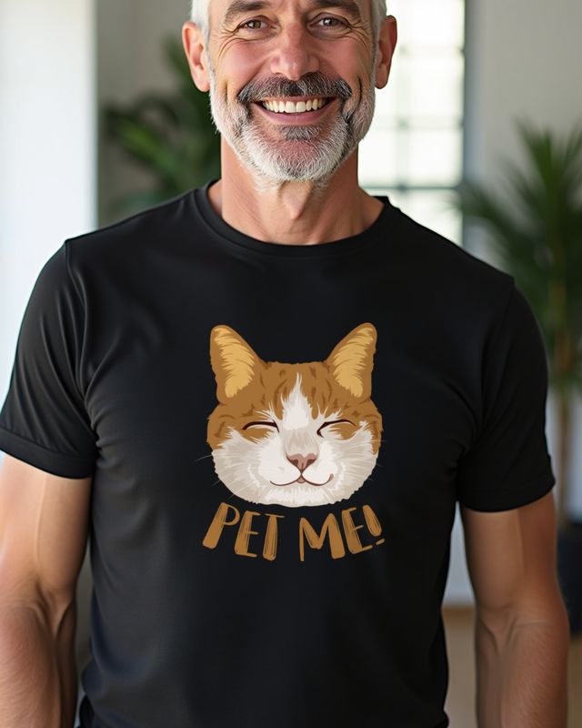 Pet Me Cat - Cute Funny Shirt for Cat Lovers โ T-Shirt