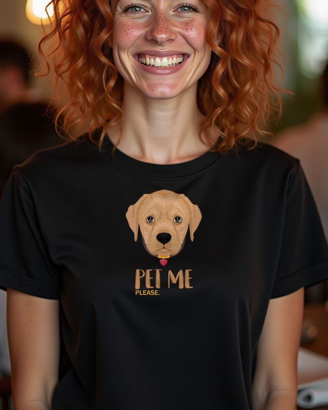 Pet Me Please Dog - Funny Dog Shirt for Dog Owners β T-Shirt