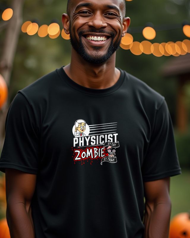 Physicist by Day Zombie by Night - Halloween Physics Shirt – T-Shirt