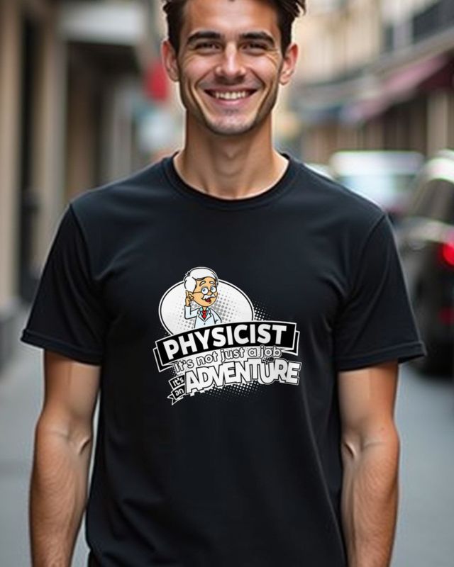 Physicist Not a Job but an Adventure - Funny Physicist Gift – T-Shirt