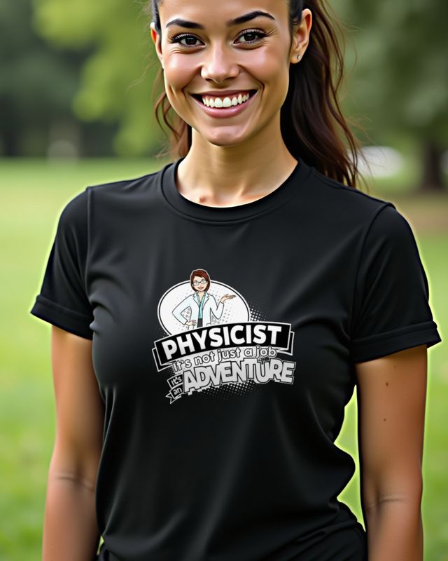 Physicist Not a Job but an Adventure - Gift for Women – T-Shirt
