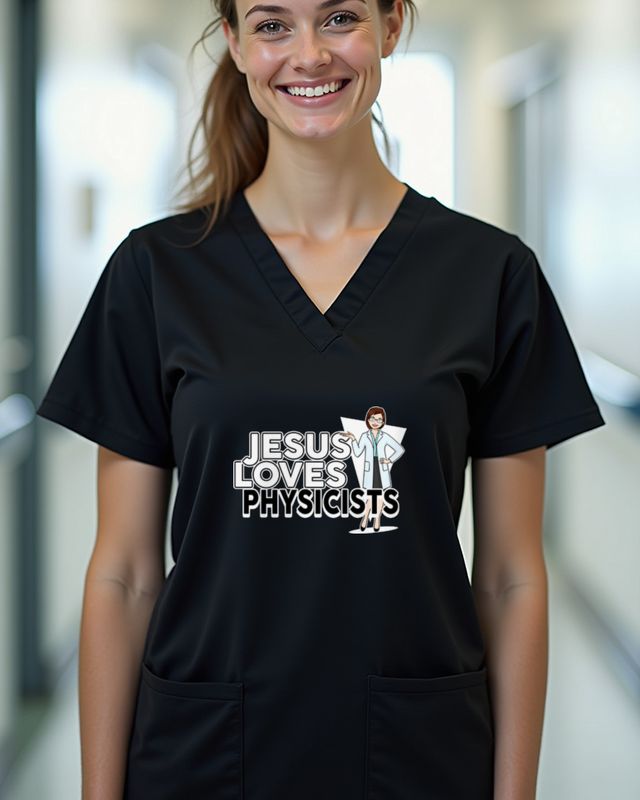 Jesus Loves Physicists - Christian Gift – T-Shirt