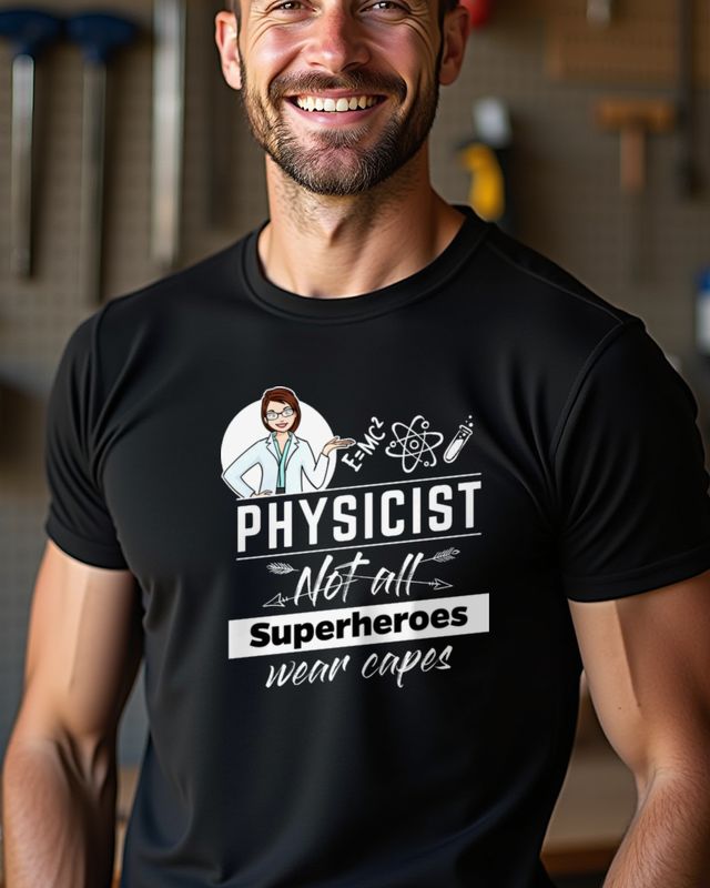 Not All Superheroes Wear Capes - Female Physicist β T-Shirt