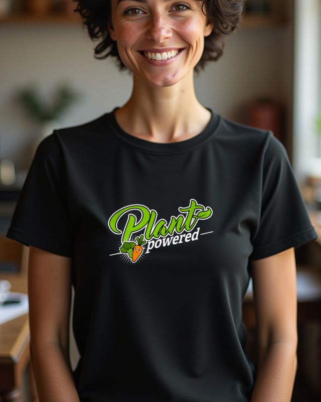 Plant Powered - Vegan Saying for Plant Strength β T-Shirt