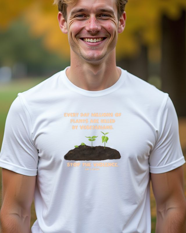 Pflanzen getötet von Vegetariern - Lustiger Veggie Spruch – T-Shirt