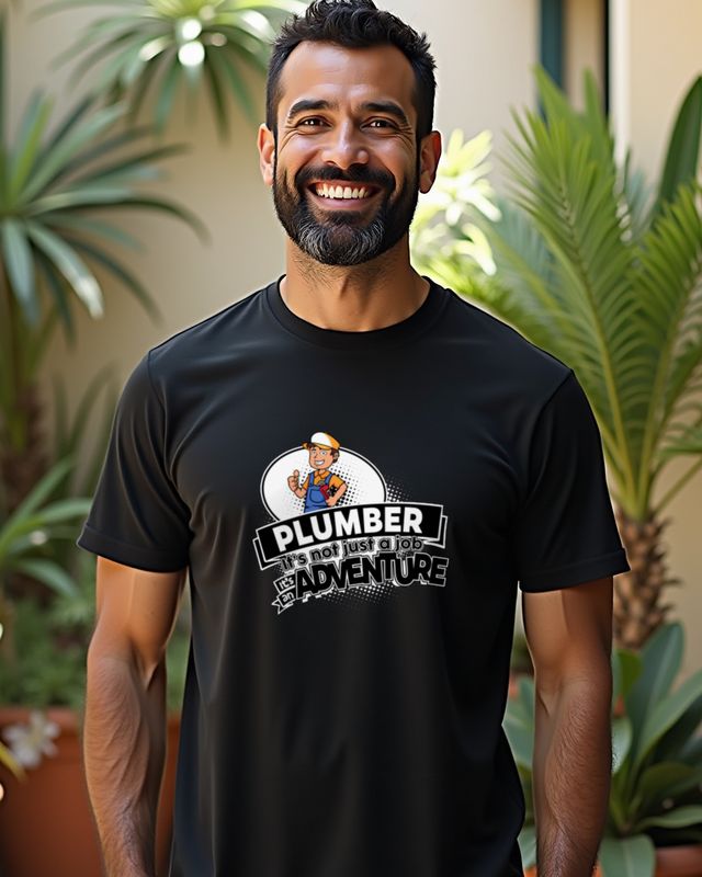 Plumber Not a Job but an Adventure - Installateur Shirt – T-Shirt
