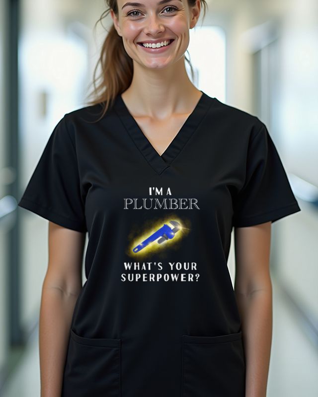 Plumber Superpower - Lustiges Klempner Geschenk