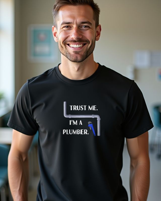 Plumber - Trust Me - Lustiges Klempner Geschenk – T-Shirt