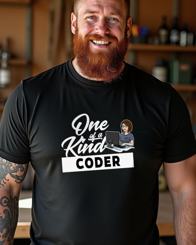 Unique Woman Developer - One of a Kind Coder Shirt