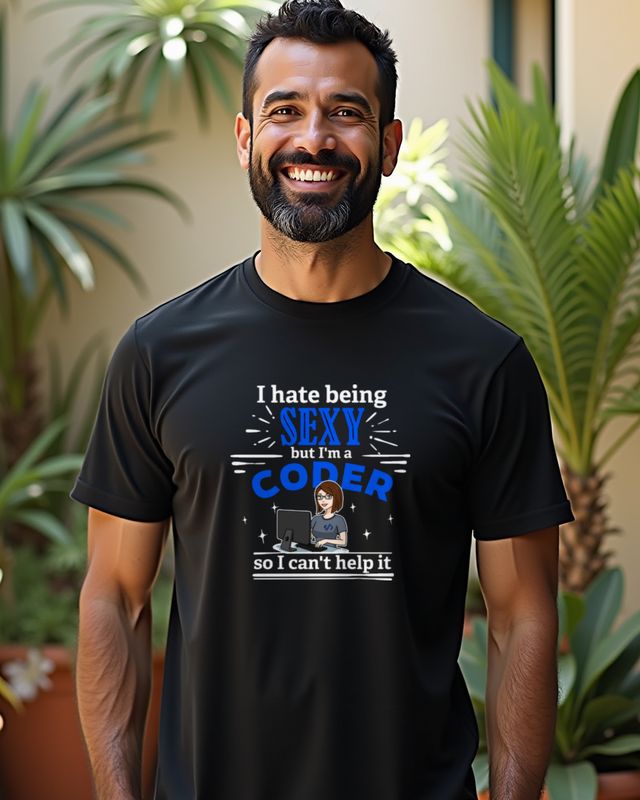 I Hate Being Hot Coder - Cheeky Woman Coder β T-Shirt