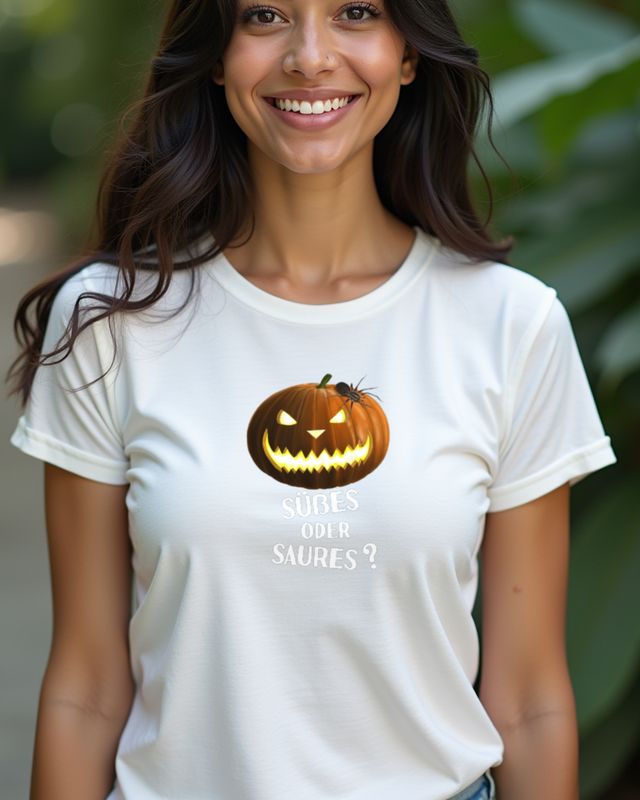 Pumpkin - Süßes oder Saures - German Trick or Treat – T-Shirt