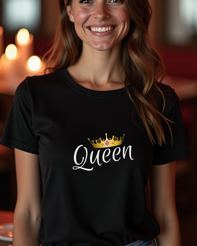 Queen - Royal Statement Design for Women and Couples β T-Shirt