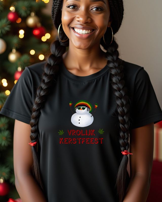 Rasta Snowman Vrolijk Kerstfeest - Dutch Reggae Christmas