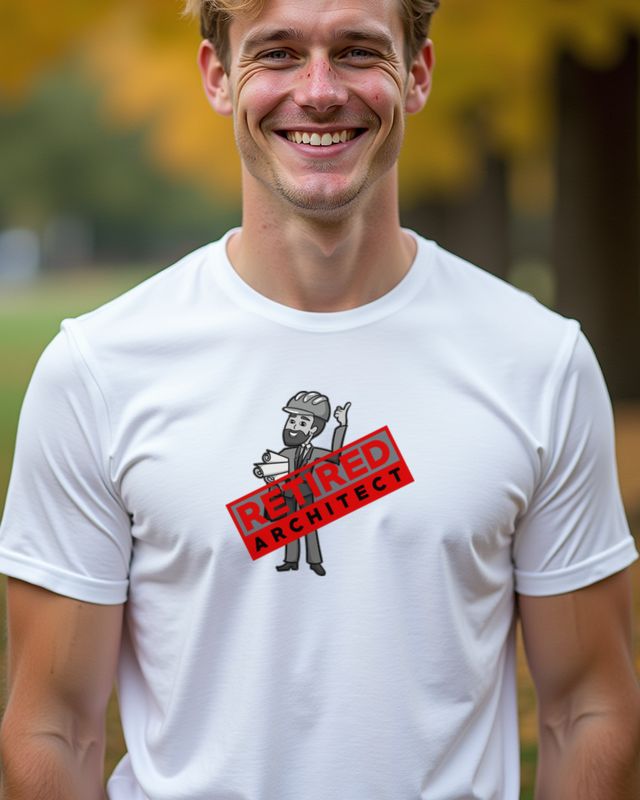 Retired Architect - Rente Geschenk für Architekten – T-Shirt