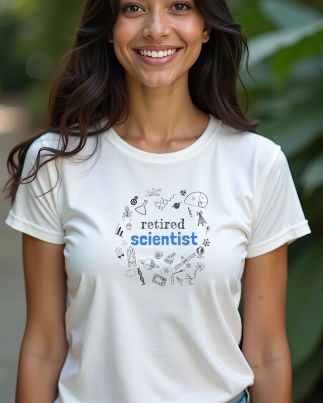 Retired Scientist - Geschenk Ruhestand Wissenschaftler