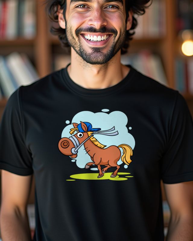 Riding Horse - Pferde Motiv für Reiter und Reiterinnen – T-Shirt