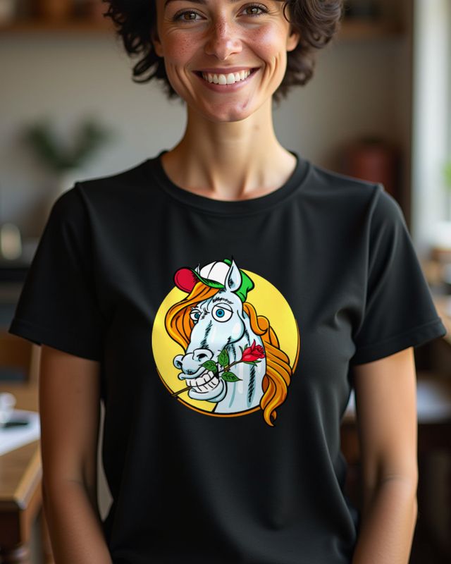 Romeo Horse - Horse in Love Valentine’s Day Gift – T-Shirt