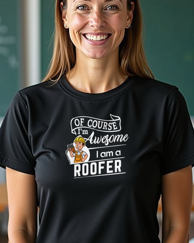 Roofer - I’m Awesome - Funny Shirt for Roofers – T-Shirt