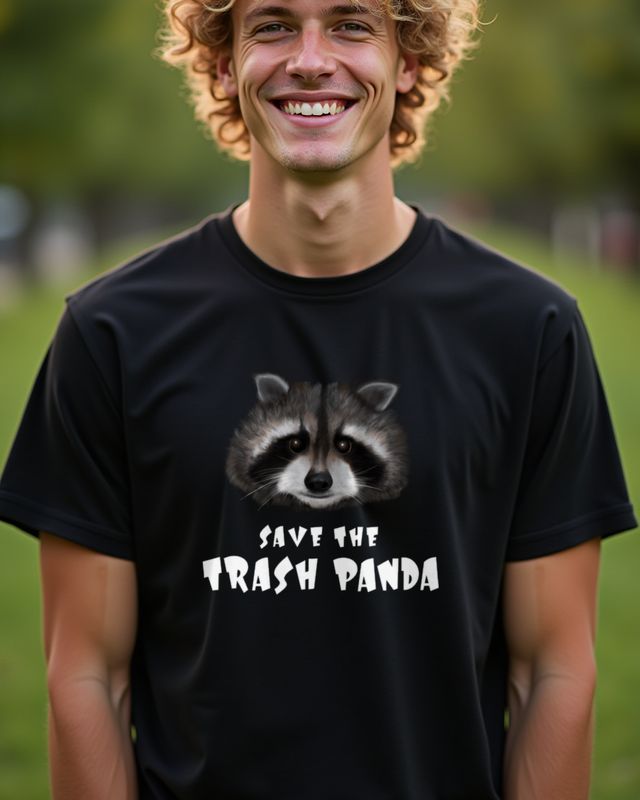 Save the Trash Panda - Lustiges Waschbär Müll Panda Motiv
