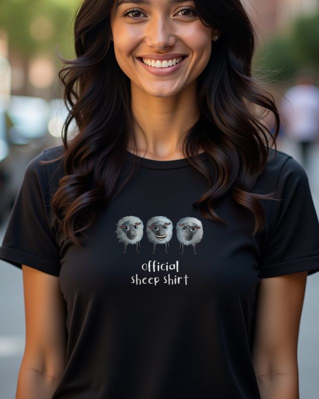 Schaf Motiv für Schaffans - Lustiges Geschenk Schafe – T-Shirt