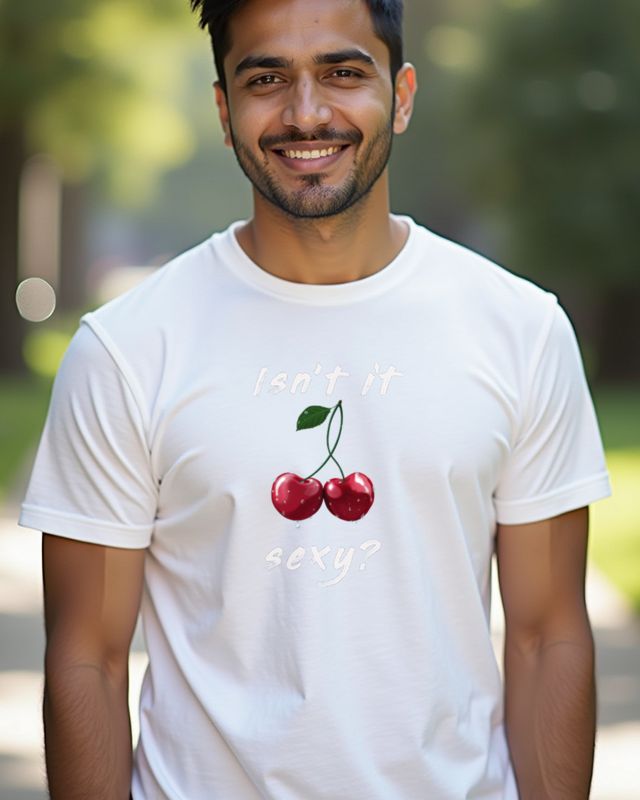Sexy Kirschen - Lustiges Obst Motiv für Kirschfans – T-Shirt