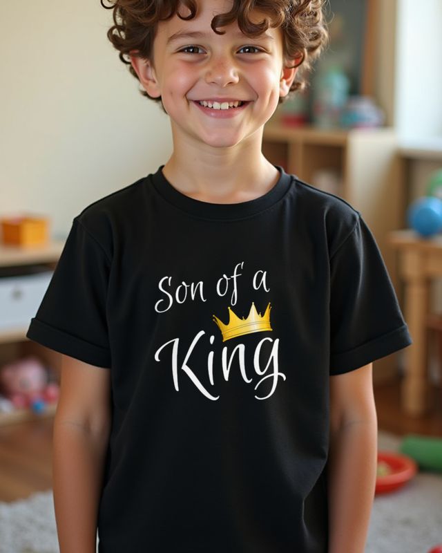 Son of a King - Papa Sohn Partnerlook Shirt Geschenk – T-Shirt