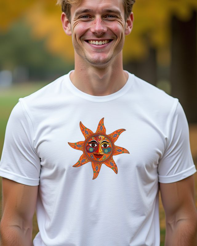 Sun Mandala - Summer Design for Sun Lovers โ T-Shirt