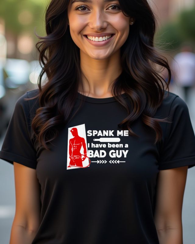 Spank Me I Have Been a Bad Guy - Teufel – T-Shirt
