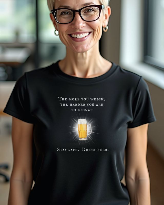 Stay safe Drink Beer - Lustiger Bier Spruch – T-Shirt