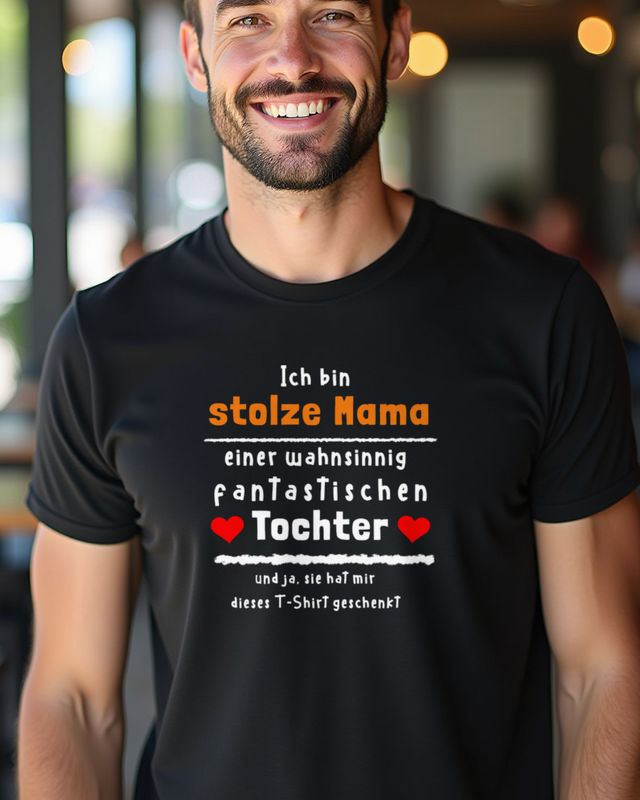 Stolze Mama einer fantastischen Tochter - Mama Geschenk