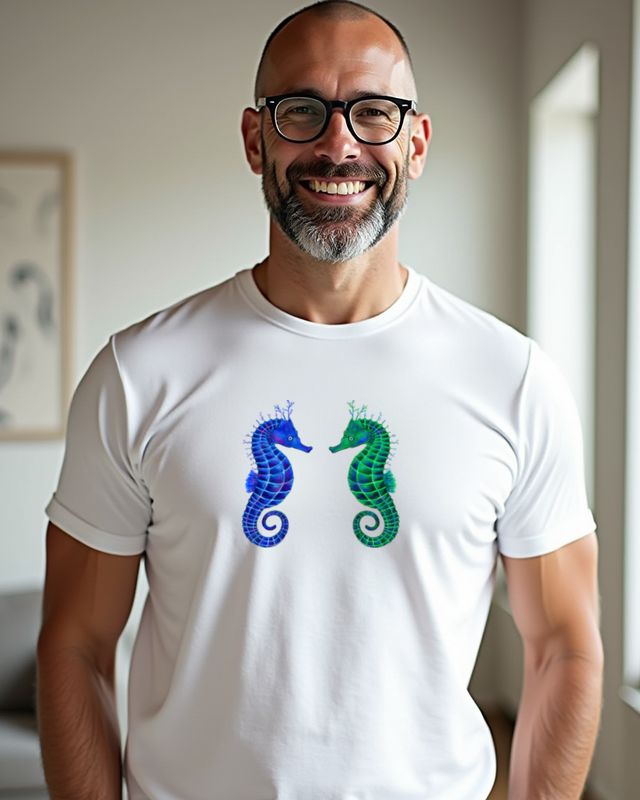 Süße kleine Seepferdchen - Geschenk für Meeresliebhaber – T-Shirt