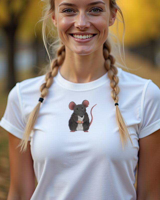 Cute Mouse or Rat - Gift for Rat and Mouse Lovers โ T-Shirt
