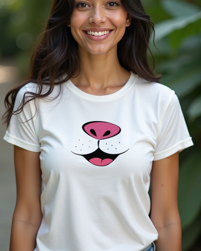 Cute Mouth - Sweet Lips Design for Women and Girls β T-Shirt