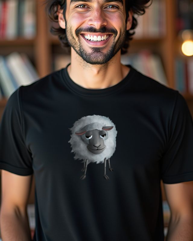 Sweet Relaxed Sheep - Cute Funny Sheep Lover Design
