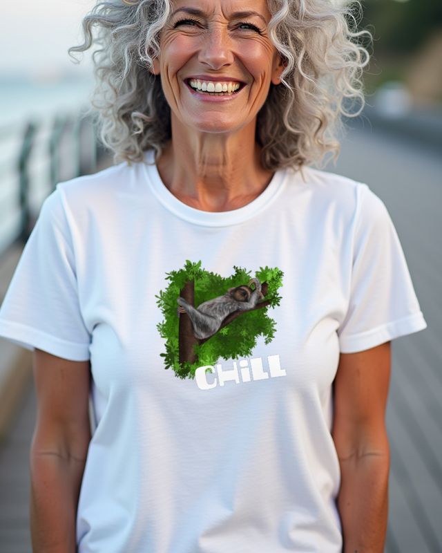 Sweet Sloth - Chill - Cute Relaxed Sloth Design โ T-Shirt