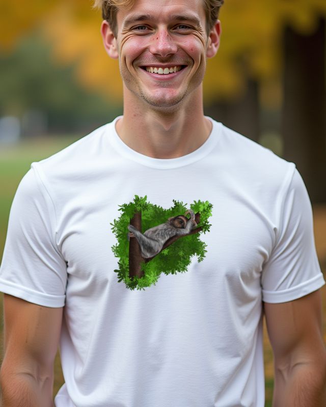 Entspanntes Faultier - Tier Shirt für Chiller und Tierfans – T-Shirt