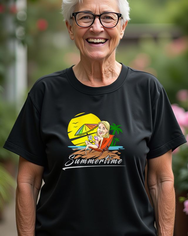 Summertime - Summer Vacation and Beach Lover Tee – T-Shirt