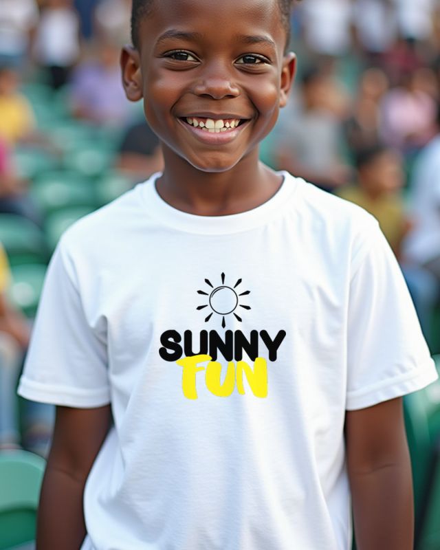 Sunny Fun - Fröhliches Sommer Shirt für Ferienspaß – T-Shirt