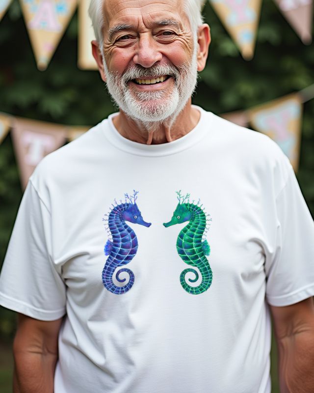 Sweet Little Sea Horses - Cute Gift for Ocean Lovers – T-Shirt