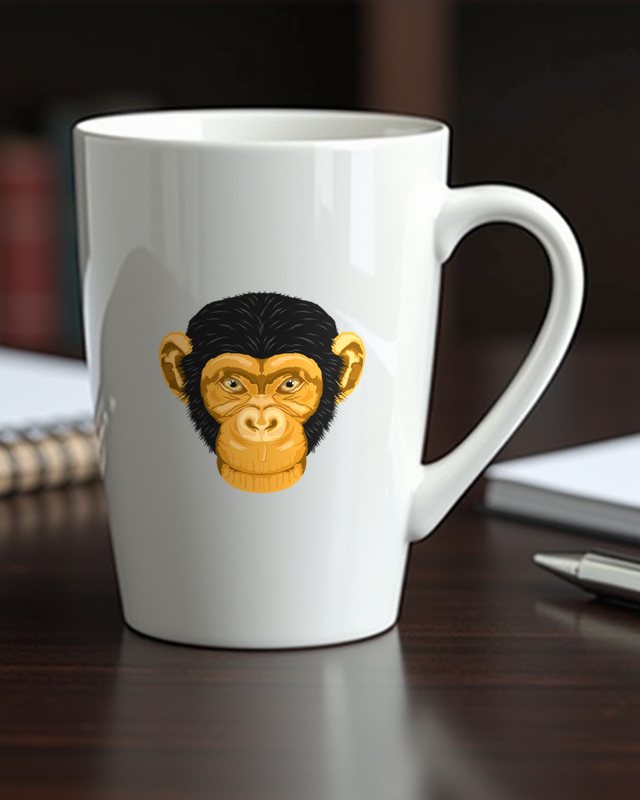 Affe Motiv - Lustiges Geschenk für Affenfans – Tasse