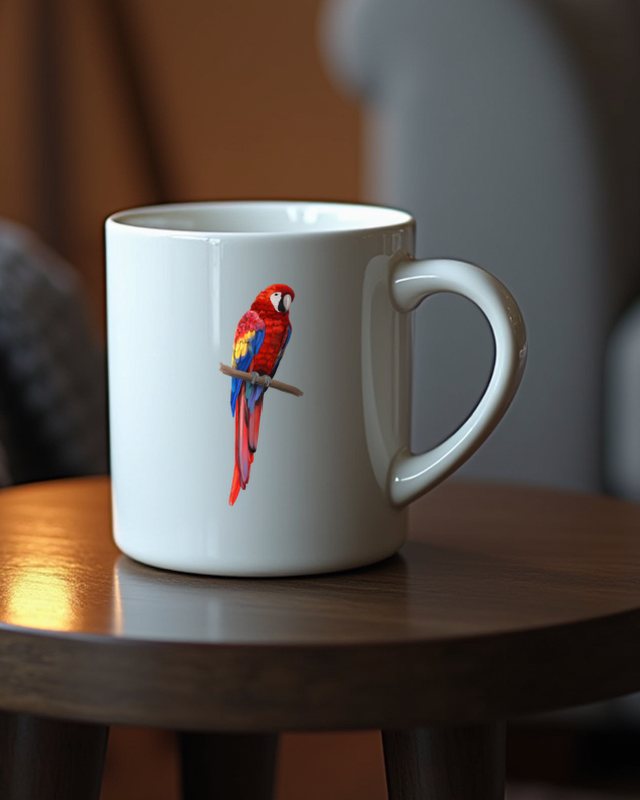 Macaw Parrot - Tropical Bird Gift for Parrot Lovers – Mug