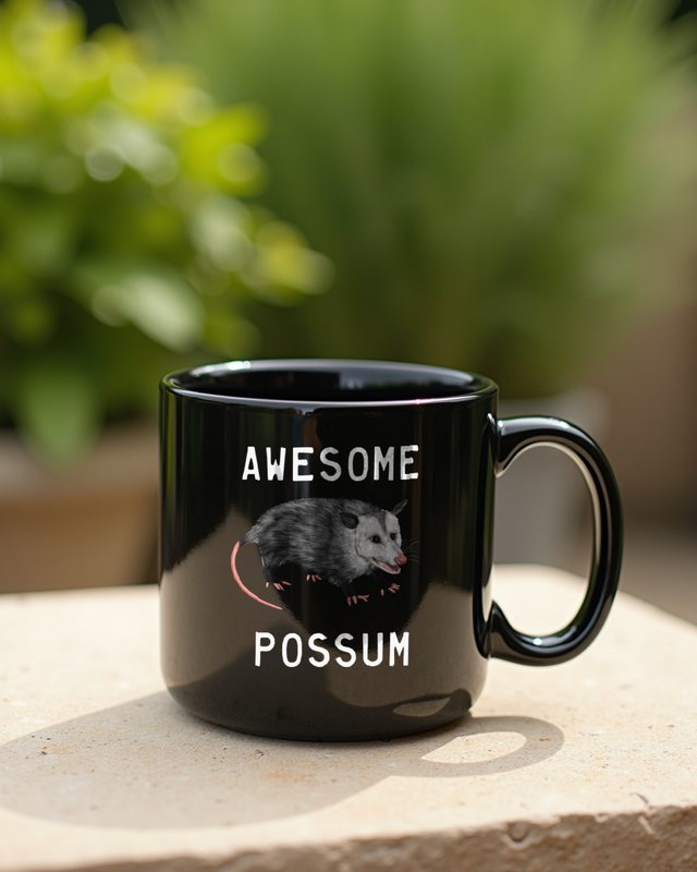 Awesome Opossum - Lustiges Opossum Motiv für Tierfans – Tasse